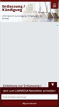 Mobile Screenshot of entlassung.ch