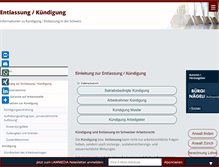 Tablet Screenshot of entlassung.ch